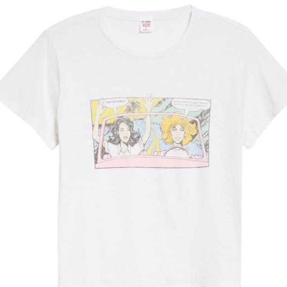 RE/DONE Classic Roadtrip Graphic Tee - Picture 1 of 11